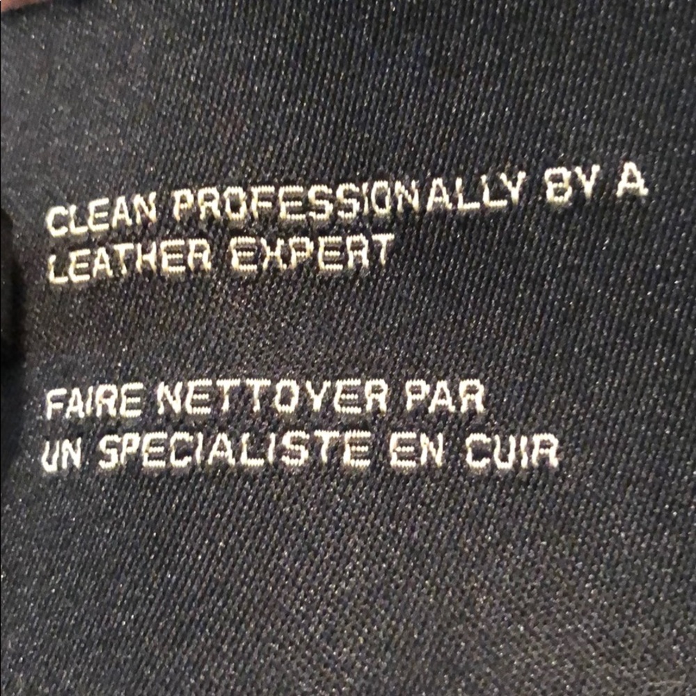 2X 🥰HP🎉Cole Haan Leather Trimmed Jacket - Picture 14 of 15